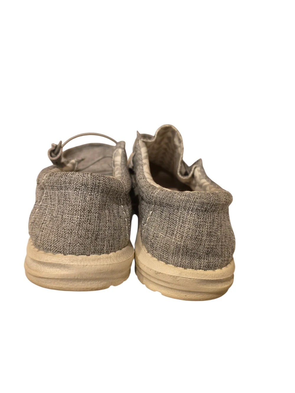 Hey Dude Wally Linen Slip-On in Grey Size 13